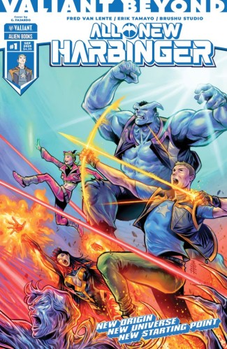 VALIANT BEYOND ALL-NEW HARBINGER #1 VAR B (FAJARDO WRAPAROUND VAR)