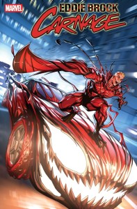 EDDIE BROCK CARNAGE #8 25 COPY INCV PETE WOODS VAR