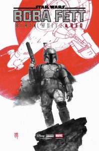 STAR WARS BOBA FETT - BLACK WHITE & RED #1