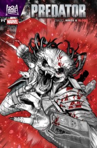 PREDATOR BLACK WHITE & BLOOD #3