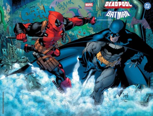MARVEL/DC DEADPOOL/BATMAN #1 GREG CAPULLO WRAPAROUND VAR