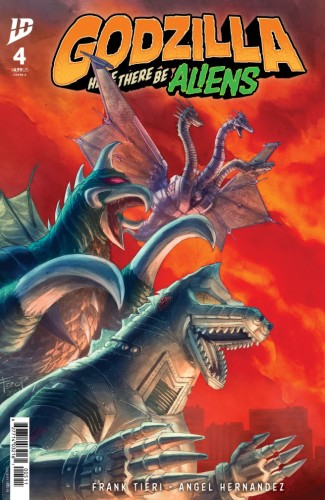 GODZILLA HERE THERE BE ALIENS #4 CVR A (PE)