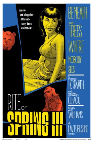 BENEATH THE TREES WHERE NOBODY SEES RITE OF SPRING #3 VAR B (FLEECS MOVIE HOMAGE CVR)