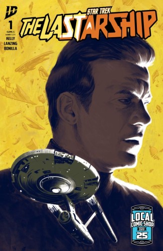 STAR TREK THE LAST STARSHIP #1 VAR LCSD (WARD)