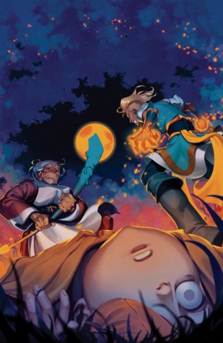 THE LAST WITCH BLOOD & BETRAYAL #3 D UNLOCKABLE VAR (FULL ART GLASS)