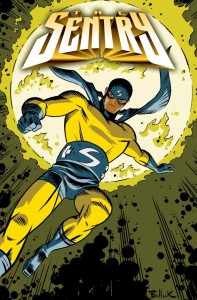 THE SENTRY OMNIBUS DAVE BULLOCK COVER [DM ONLY] HC
