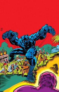 BLACK PANTHER REVENGE OF THE BLACK PANTHER OMNIBUS JACK KIRBY COVER [DM ONLY] HC
