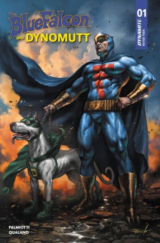 THE BLUE FALCON & DYNOMUTT #1 CVR E LUCIO PARRILLO FOIL