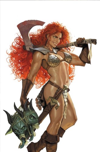 SONJA REBORN #2 CVR F STJEPAN SEJIC METAL PREMIUM COVER