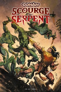 CONAN THE BARBARIAN SCOURGE OF THE SERPENT #1 (OF 4) CVR B