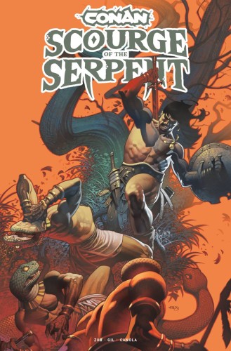 CONAN THE BARBARIAN SCOURGE OF THE SERPENT #1 (OF 4) CVR E