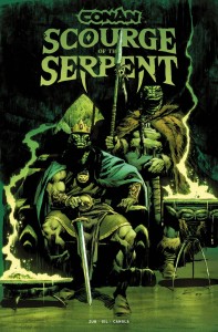 CONAN THE BARBARIAN SCOURGE OF THE SERPENT #1 (OF 4) CVR G
