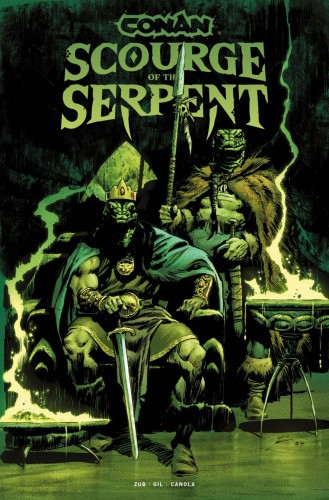 CONAN THE BARBARIAN SCOURGE OF THE SERPENT #1 (OF 4) CVR G