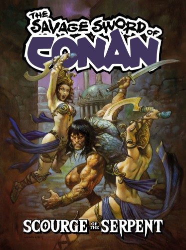 SAVAGE SWORD OF CONAN #10 CVR B HORLEY