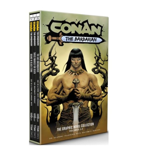 CONAN THE BARBARIAN 1-3 SLIPCASE SET HC (DM ED) (9781787747005)