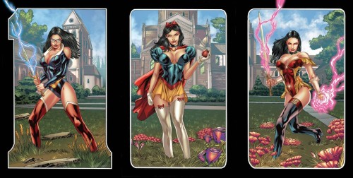 GRIMM FAIRY TALES #100 CVR J VITORINO TRIFOLD