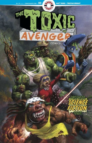 TOXIC AVENGER COMICS #3 CVR A HARPER
