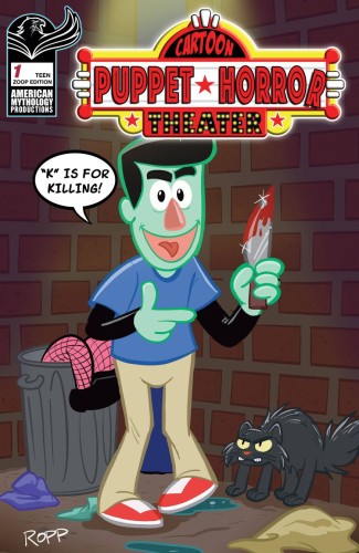 CARTOON PUPPET HORROR THEATER #1 CVR E ZOOP EXC