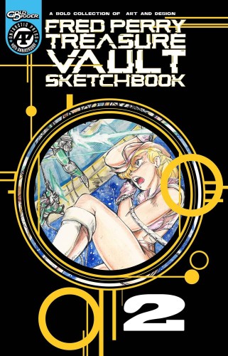 FRED PERRY TREASURE VAULT SKETCHBOOK 2 CVR B GOLD FOIL