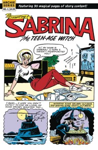 SABRINA THE TEENAGE WITCH MAGIC UNLEASHED OS CVR B RETRO ART
