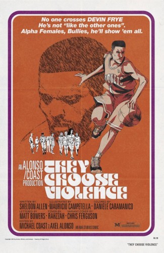 THEY CHOOSE VIOLENCE #4 (OF 5) CVR B FERGUSON HOMAGE