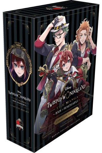 DISNEY TWISTED WONDERLAND HEARTSLABYUL GN BOX SET VOL 1 - 4 (9781974759224)