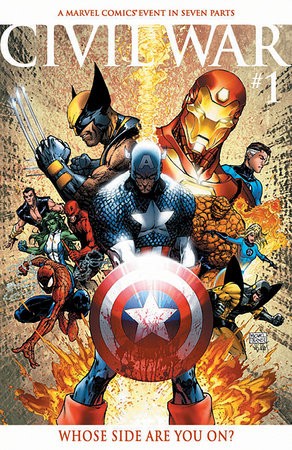 CIVIL WAR #1 FACSIMILE ED MICHAEL TURNER FOIL VAR