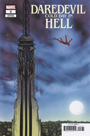 DAREDEVIL COLD DAY IN HELL #3 (OF 3) WARREN JOHNSON VAR
