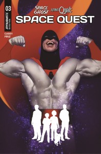 SPACE GHOST JONNY QUEST SPACE QUEST #3 CVR D OLIVER