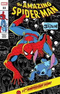 AMAZING SPIDER-MAN #11 LUCIANO VECCHIO DISNEY STITCH VAR