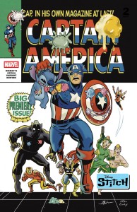 CAPTAIN AMERICA #3 BEN SU DISNEY STITCH VAR