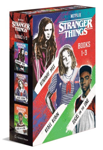STRANGER THINGS BOXED SET, BOOKS 1-3: RUNAWAY MAX, REBEL ROBIN, AND LUCAS ON THE LINE (9798217025992)