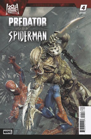 PREDATOR VS SPIDER-MAN #4 (OF 4) 25 COPY INCV BARENDS VAR