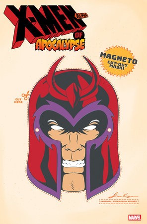 X-MEN OF APOCALYPSE ALPHA #1 RETRO HALLOWEEN MASK VAR