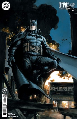 BATMAN GOTHAM BY GASLIGHT A LEAGUE FOR JUSTICE #2 (OF 6) CVR B CLAYTON CRAIN CARD STOCK VAR