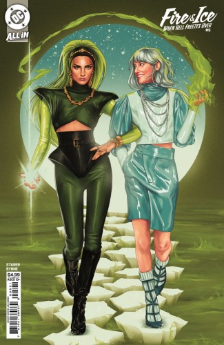 FIRE & ICE WHEN HELL FREEZES OVER #5 (OF 6) CVR B JACK HUGHES CARD STOCK VAR