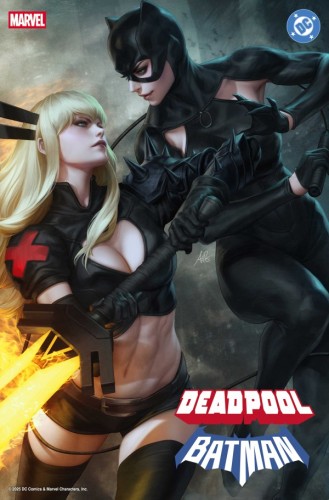 MARVEL/DC DEADPOOL/BATMAN #1 ARTGERM VAR