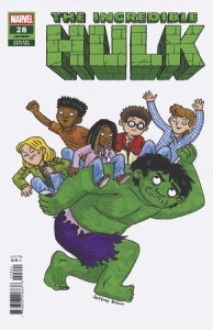 INCREDIBLE HULK #28 JEFFREY BROWN VAR