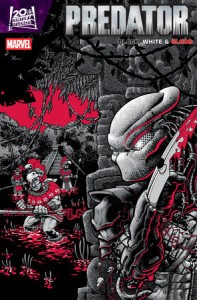 PREDATOR BLACK WHITE & BLOOD #2 (OF 4) GONZO VAR