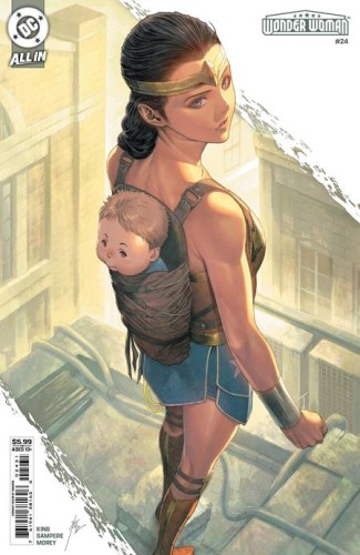WONDER WOMAN #24 CVR C HOMARE CARD STOCK VAR