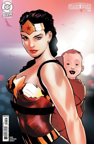 WONDER WOMAN #24 CVR E INC 1:25 MARCIO TAKARA CARD STOCK VAR