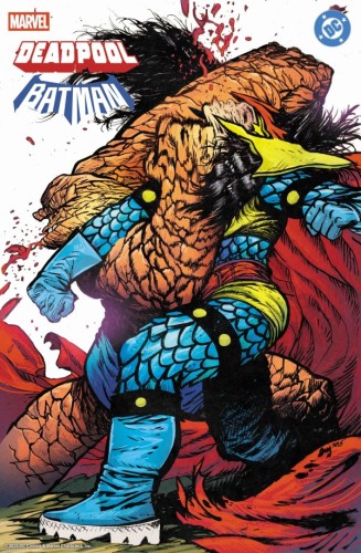 MARVEL/DC DEADPOOL/BATMAN #1 DANIEL WARREN JOHNSON VAR