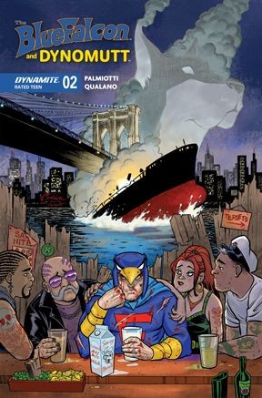 BLUE FALCON AND DYNOMUTT #2 CVR B AMANDA CONNER VAR