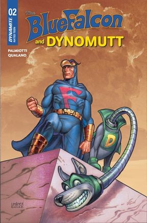 BLUE FALCON AND DYNOMUTT #2 CVR C JOSEPH MICHEAL LINSNER VAR