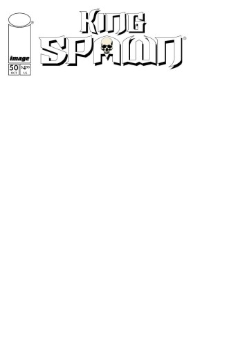 KING SPAWN #50 CVR D BLANK SKETCH VAR