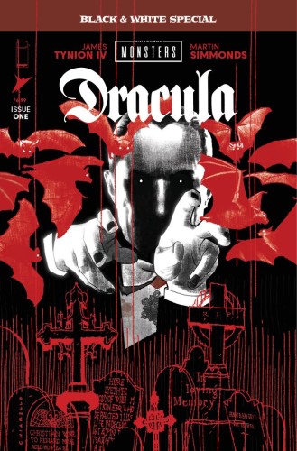 UNIVERSAL MONSTERS DRACULA BLACK & WHITE SPECIAL #1 (OF 2) CVR B MARK CHIARELLO VAR