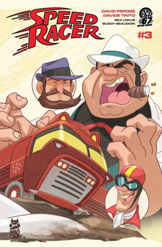 SPEED RACER #3 CVR B SEAN GALLOWAY RETRO MANGA VAR