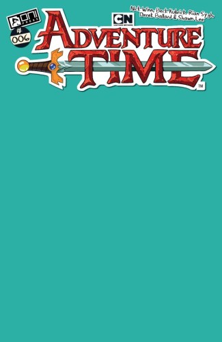 ADVENTURE TIME (2025) #6 CVR C BMO TEAL BLANK SKETCH VAR