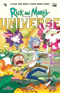 RICK AND MORTY VS THE UNIVERSE #4 (OF 4) CVR A DAVE BARDIN