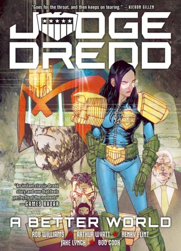 JUDGE DREDD TP A BETTER WORLD (9781837864218)